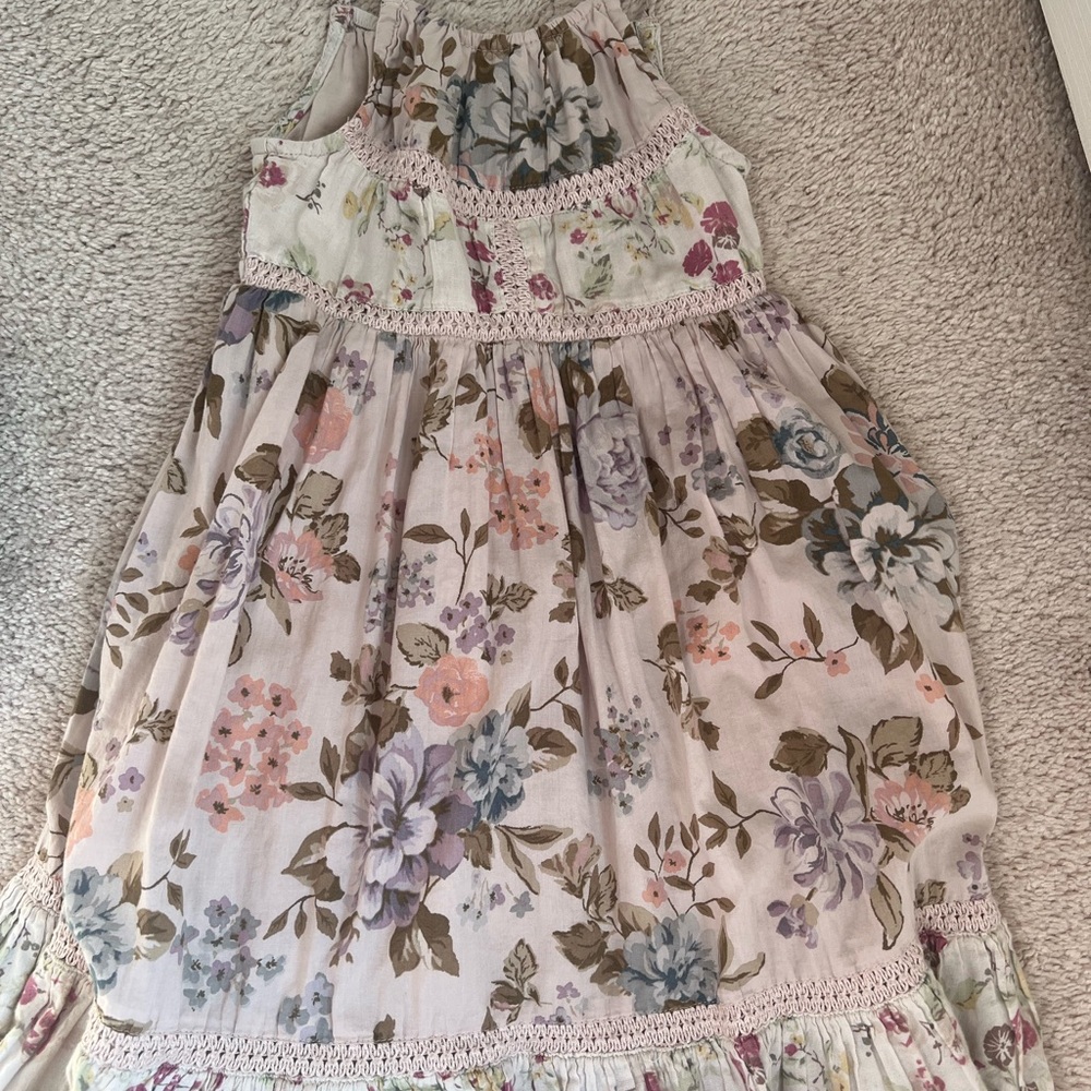 Floral Kids Maxi Dress